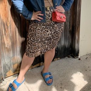 Leopard Skirt